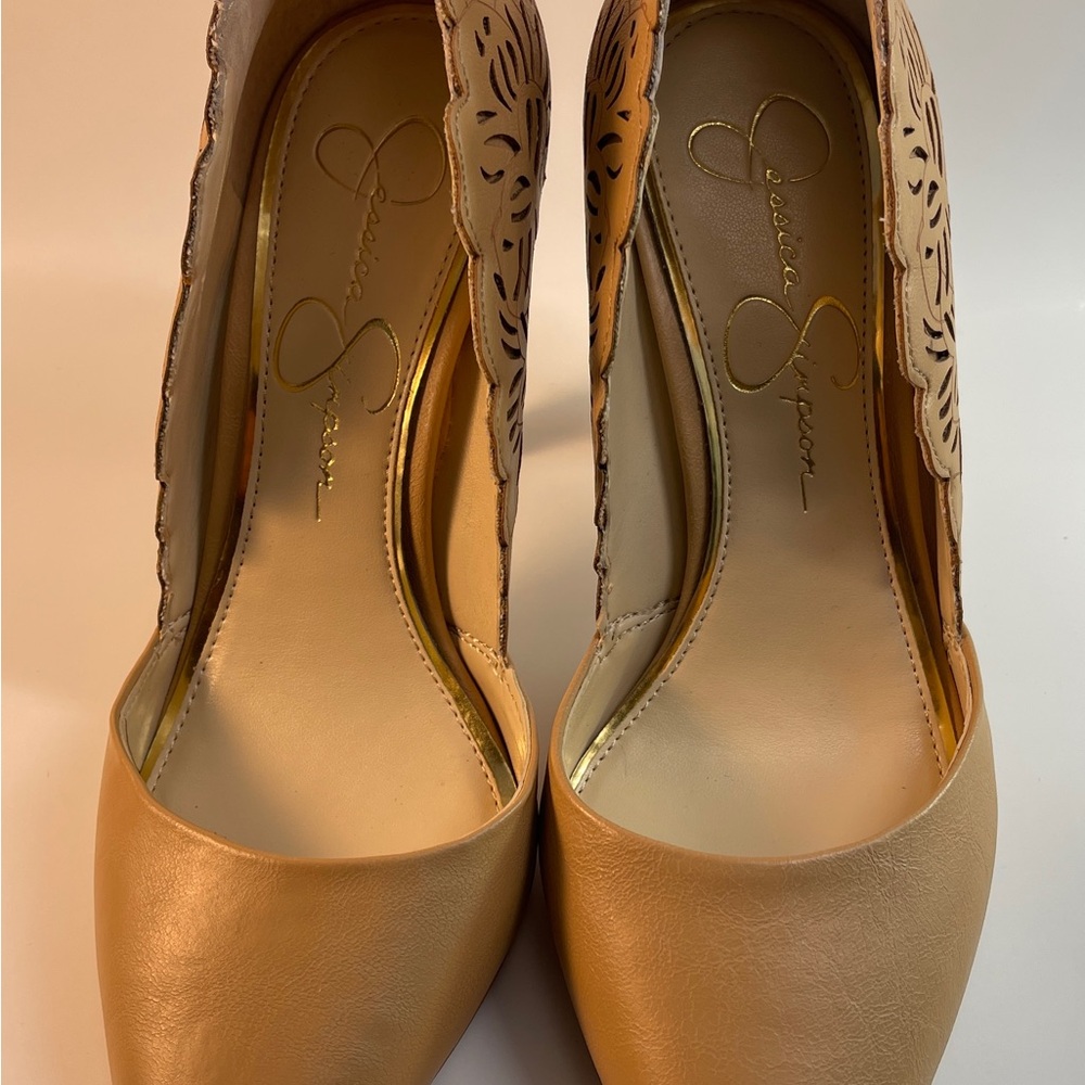 Jessica Simpson Tan Women's Shoes-GWP